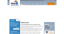 Desktop Screenshot of nadal-alcools.com